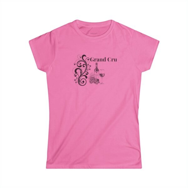 Grand Cru Softstyle Tee - Perfect for Wine Lovers - Image 11