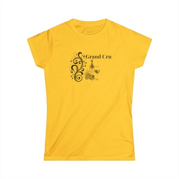 Grand Cru Softstyle Tee - Perfect for Wine Lovers - Image 5