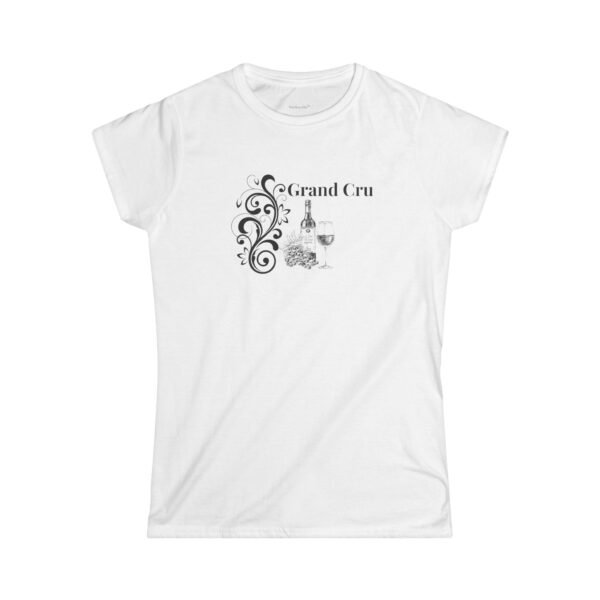 Grand Cru Softstyle Tee - Perfect for Wine Lovers
