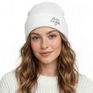 La Vie Est Belle Knit Hat