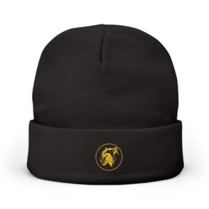 Hat with an embroidered Lioness