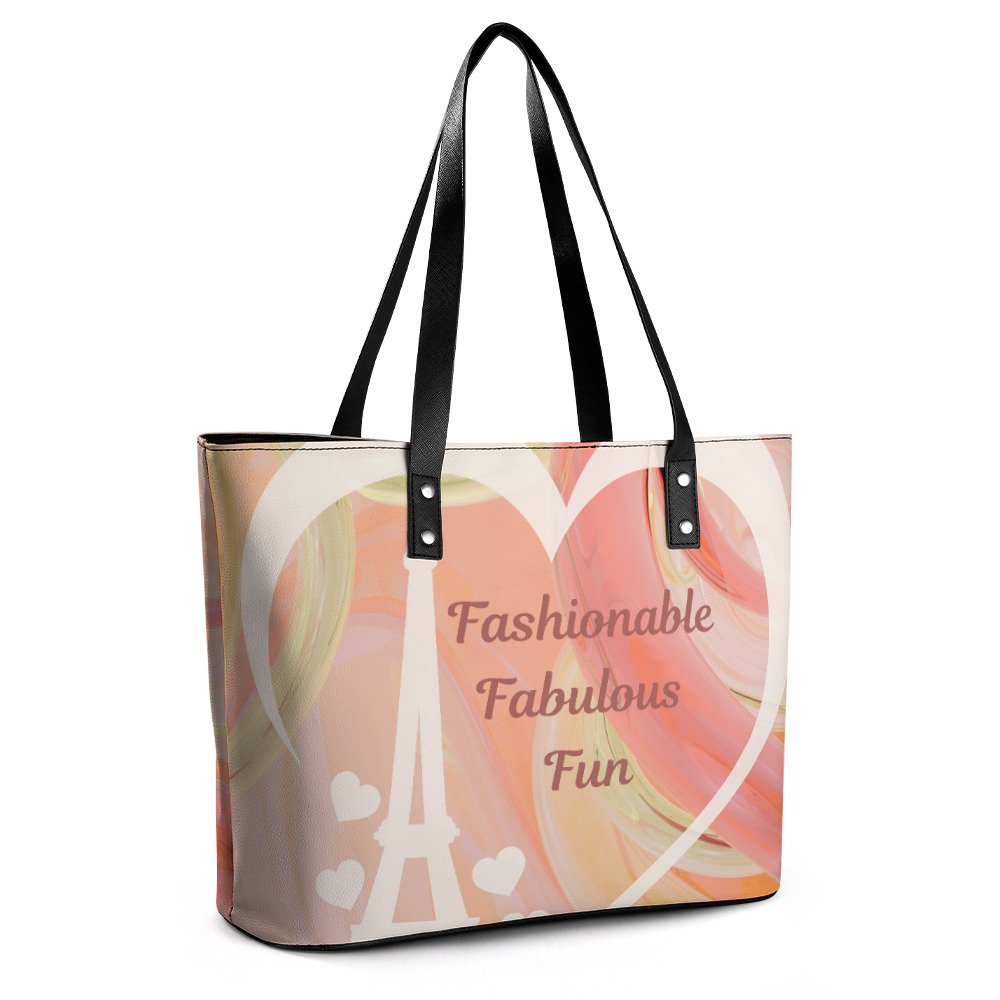 Parisian Style Statement Tote - Image 3