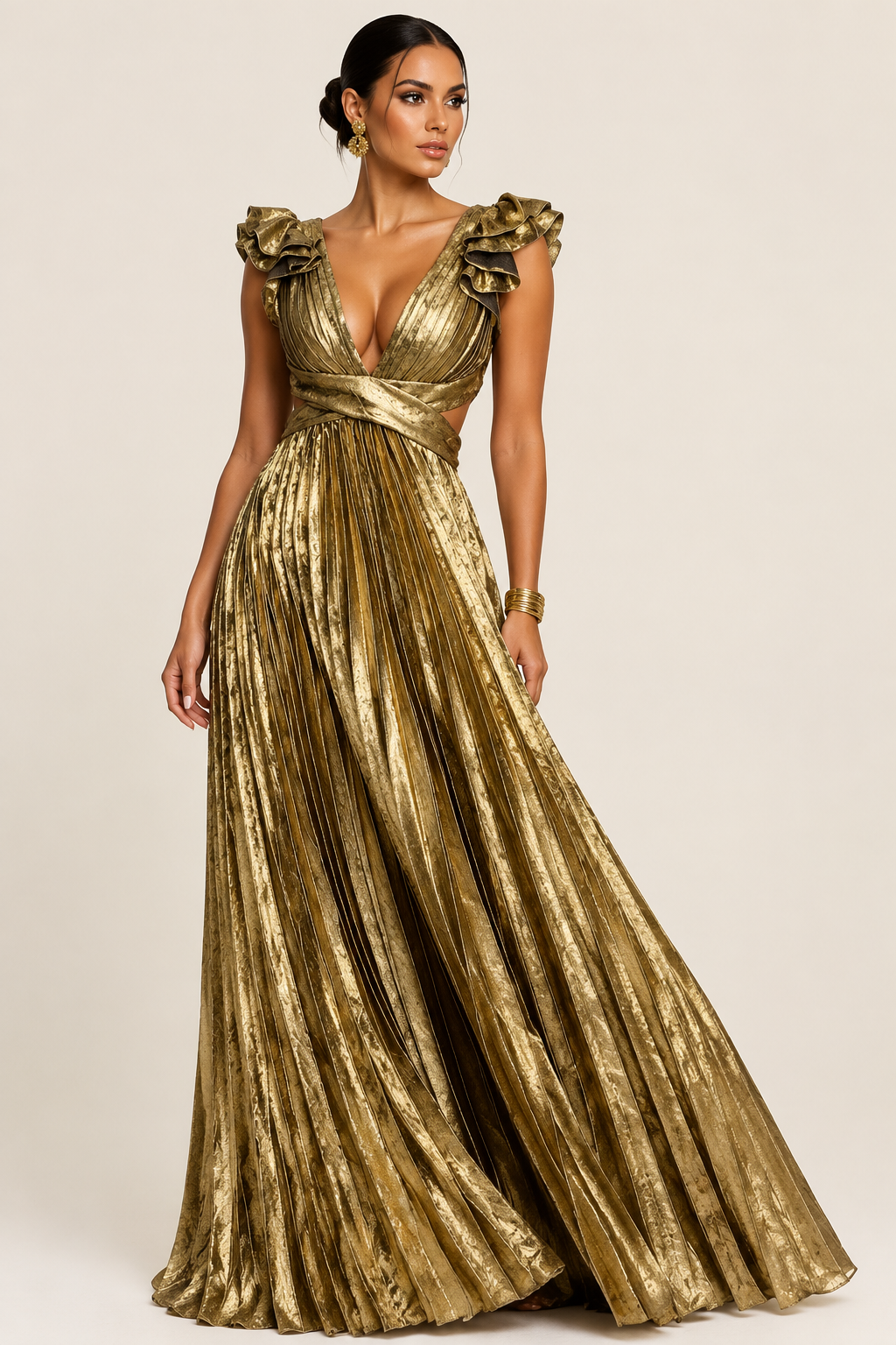 Gold Evening Gown