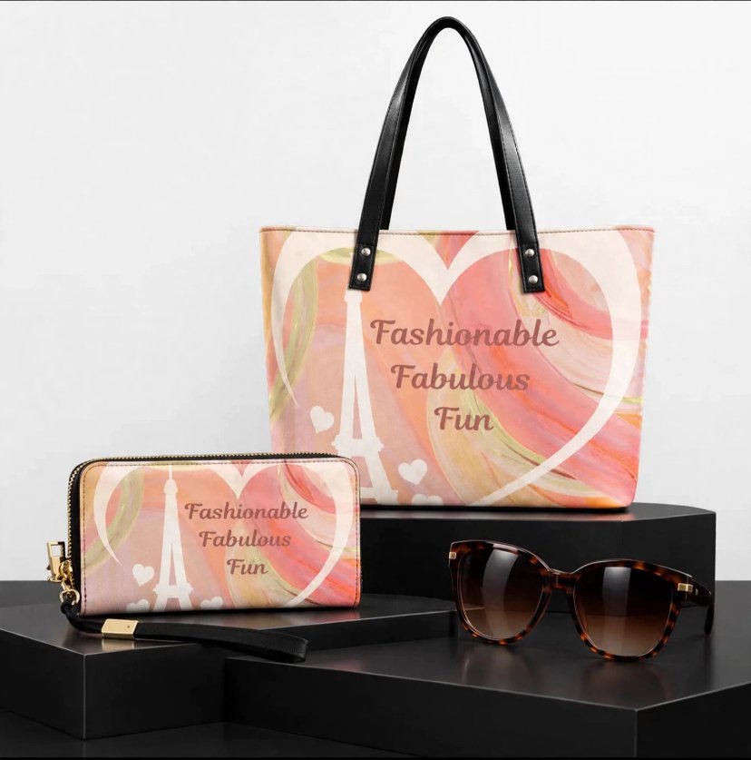 Parisian Style Statement Tote