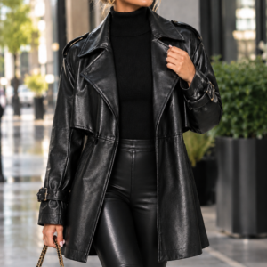 Trendy Leather Jacket for women