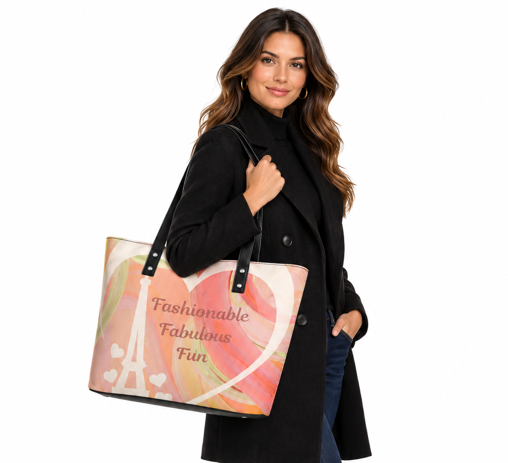 Parisian Style Statement Tote - Image 2